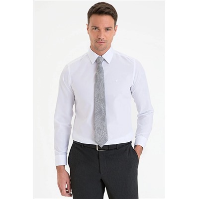 Pierre Cardin Beyaz Slim Fit Basic Gömlek G021GL004.000.1214552
