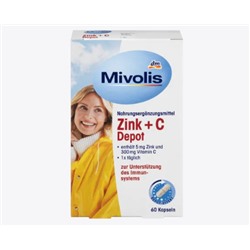 Zink + C Depot Kapseln 60 St., 38 g