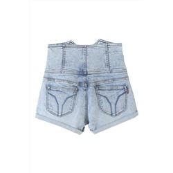 Short vaquero Azul claro