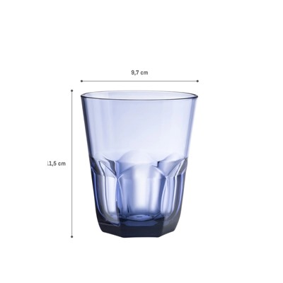Domme Plastik Bardak - Lacivert - 445 ml