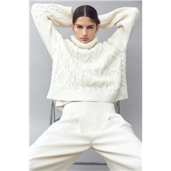 Женский вязаный свитер  H&*M