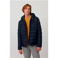 Anorak con capucha Azul marino