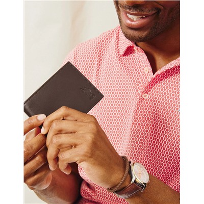MENS LEATHER BIFOLD WALLET