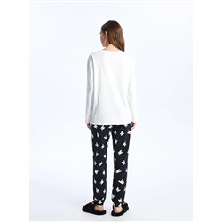 LC Waikiki Bisiklet Yaka Mickey Mouse Baskılı Uzun Kollu Kadın Pijama Takımı, LCW DREAM                                            
                                            Bisiklet Yaka Mickey Mouse Baskılı Uzun Kollu Kadın Pijama Takımı