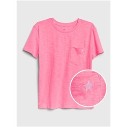 Kids Print Pocket T-Shirt