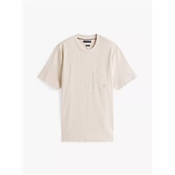 Embroidered Logo Interlock T-Shirt