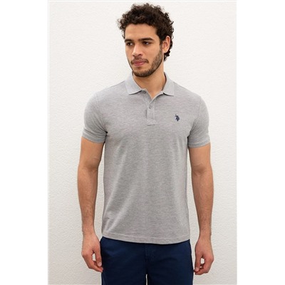 U.S. Polo Assn. Gri Erkek T-Shirt G081GL011.000.954055
