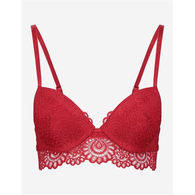 Damen Push-Up-BH - Spitzenbesatz