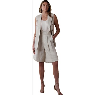 PALMA LINEN BERMUDA SHORT