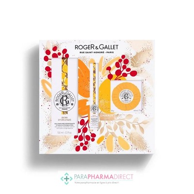 Roger & Gallet Coffret Bois d'Orange Eaux + Savon Bienfaisant 50g