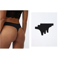 3-PACK OF MICROFIBRE THONGS