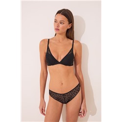 Sujetador BEAUTIFUL encaje floral negro