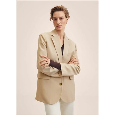 Americana traje oversize -  Mujer | MANGO OUTLET Melilla