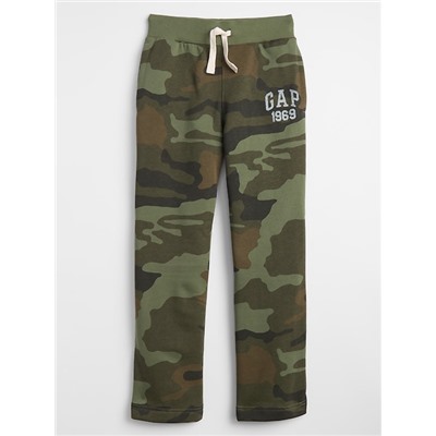Logo Pants in Fleece