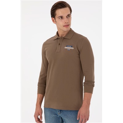 Erkek Haki Sweatshirt