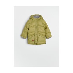Steppjacke mit Kapuze