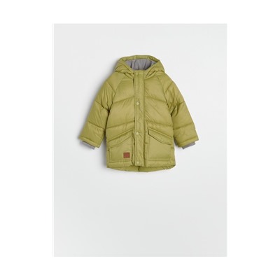 Steppjacke mit Kapuze
