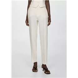 Pantalón traje lino