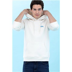 Taş Kapüşonlu Basic Sweatshirt