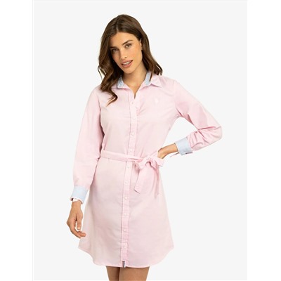 SOLID OXFORD DRESS