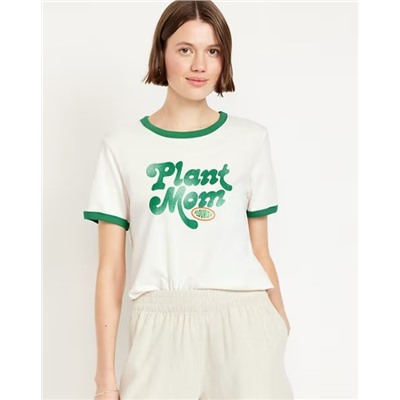 EveryWear Crew-Neck Graphic T-Shirt