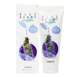 MEDB Blueberry Soda Foam Пенка для умывания с экстрактом голубики и содой 100мл