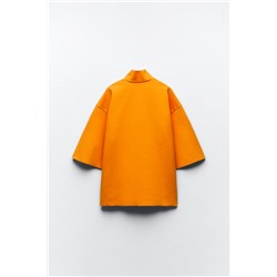 FEW ITEMS LEFT SCUBA-EFFECT OVERSIZE TOP