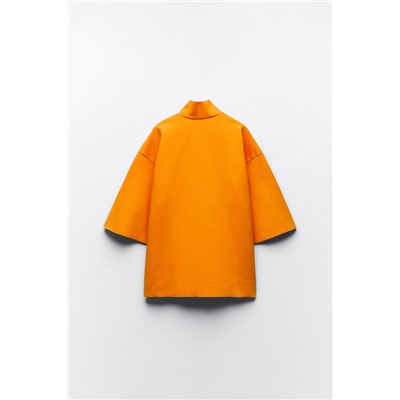 FEW ITEMS LEFT SCUBA-EFFECT OVERSIZE TOP