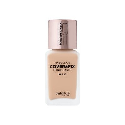 Флюид для макияжа Cover & Fix Deliplus 03 средний бежевый