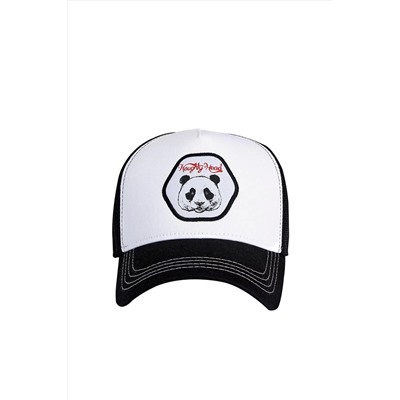 Bad Bear, Erkek Şapka PANDA CAP WHITE