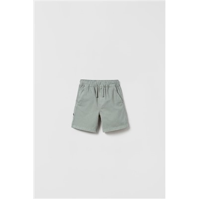GARMENT-DYED BERMUDA SHORTS