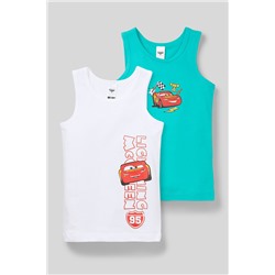Cars - Singlet - Bio-Baumwolle - 2er Pack