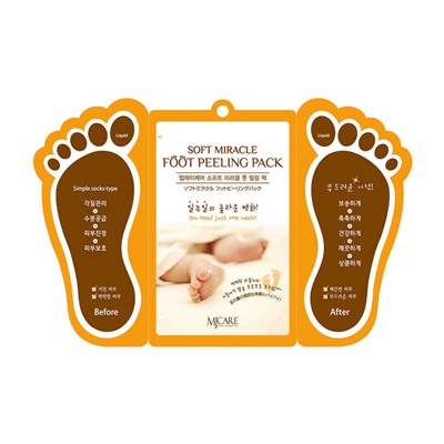 Mj Care Soft Miracle Foot Peeling Pack