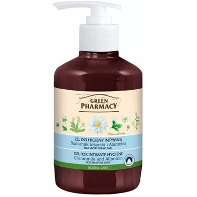 Гель для интимной гигиены Greenpharmacy Ромашка и аллантоин 370 мл