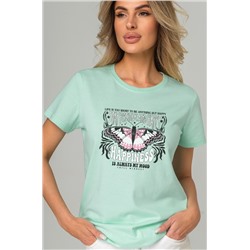 Женская хлопковая футболка Happyfox
