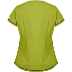 Butter-Soft Scrubs by UA™ Short Sleeve 4-Pocket Top w/ Zipper Trim