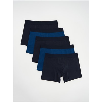 Long Boxershorts, 5er-Pack