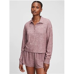 Softspun Henley Polo T-Shirt