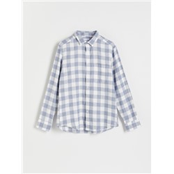 Рубашка в клетку, REGULAR FIT