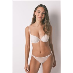 Sujetador push up GORGEOUS encaje gris