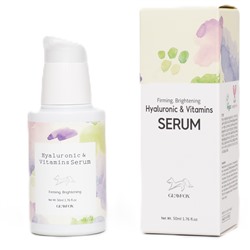 [GLAMFOX] Сыворотка для лица увлажняющая ГИАЛУРОНОВАЯ КИСЛОТА И ВИТАМИНЫ Velvety Shiny Hyaluronic Vitamins Serum, 50 мл