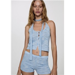 Top halter botones