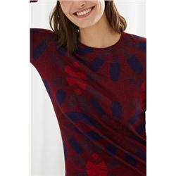 Jersey slim floral