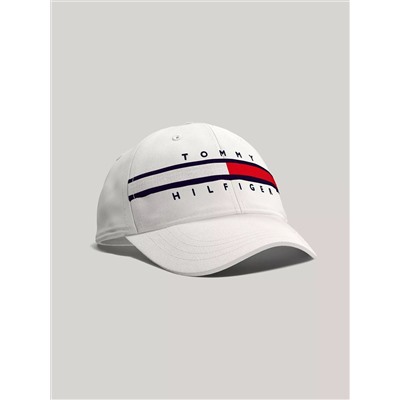 Flag Stripe Logo Baseball Cap