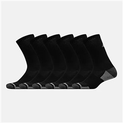 Cushioned Crew Socks 6 Pack