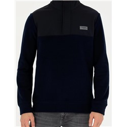 Lacivert Regular Fit Sweatshirt