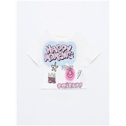 T-SHIRT WITH PRINT ON THE FRONT