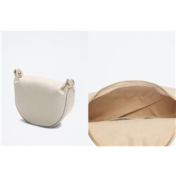 Bolso de piel Amely Beige