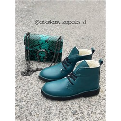 Ab.Zapatos 4619/2 Petrol+Ab.Zapatos PELLE 23-36 (500)-8 АКЦИЯ