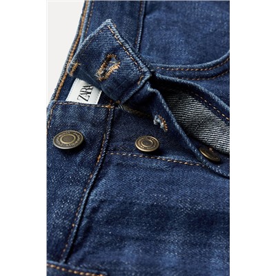 ZW COLLECTION RELAXED FIT MID-RISE FOLD-UP JEANS